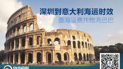 深圳到意大利海运时效